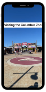 Influencer marketing example on TikTok for Columbus Zoo